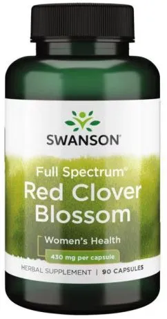 Красный клевер Swanson Red Clover Blossom 430 мг 90 капсул (SW1342)