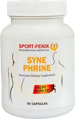 Стимулятор термогенеза SPORT-FENIX Synephrine жироспалювач 90 капсул (4820259600211)
