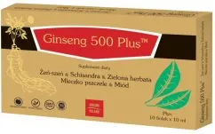 Пищевая добавка Ginseng Ginseng 500 Plus жидкость 10 X 10 мл (GP028)