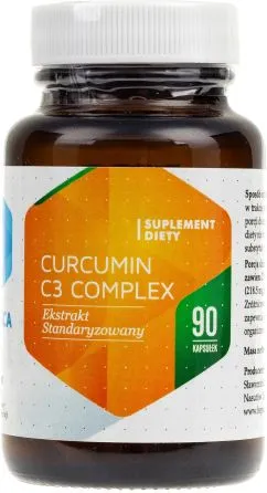Капсулы Hepatica Curcumin C3 Complex для пищеварительной системы 90 к (HP054)