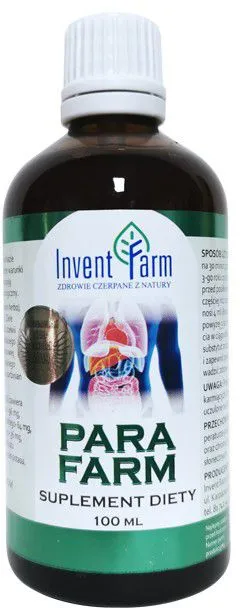 Дієтична добавка Invent Farm Para Farm очищає організм 100 мл (IF539)