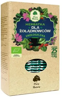 Чай для желудочно-кишечного тракта Dary Natury Herbatka dla Żołądkowców 25 x 2 g (DN892)