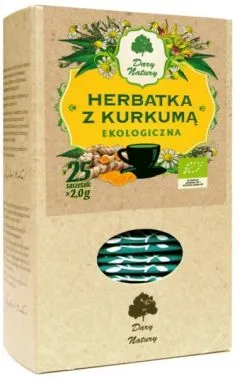 Чай с курицей Dary Natury Herbatka z Kurkumą 25 x 2 g (DN877)