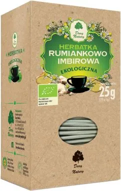 Чай ромашково-імбірний Dary Natury Herbatka Rumiankowo-Imbirowa 20 x 1 г (DN628)