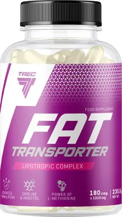 Ліпотропний спальник Trec Nutrition Fat Transporter 180 к (5902114017248)