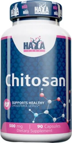 Хітозан Haya Labs Chitosan 500 мг - 90 капсул (853809007585)