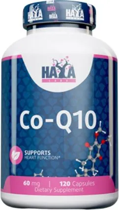 Коэнзимы Q10 Haya Labs Co-Q10 60 мг – 120 капсул (853809007721)