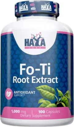 Добавка для імунітету Haya Labs Fo-Ti Root Extract - 100 капсул (853809007059)