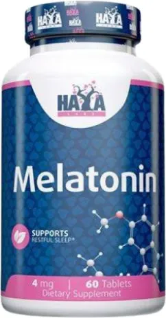 Мелатонін Haya Labs Melatonin 4 мг - 60 таблеток (858047007984)