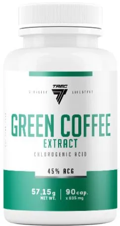 Экстракт зеленого кофе Trec Nutrition Green Coffee Extract 90 капсул (5902114041564)