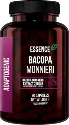 Экстракт бакопы мелколистной Essence Bacopa Monnieri 250 мг 90 капсул (5902811814973)