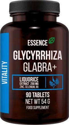 Екстракт кореня солодки Essence Glycyrrhiza Glabra+ 90 таблеток (5902811811026)