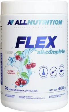 Пищевая добавка Allnutrition Flex Collagen, глюкозамин, МСМ 400 г (5902837738666)