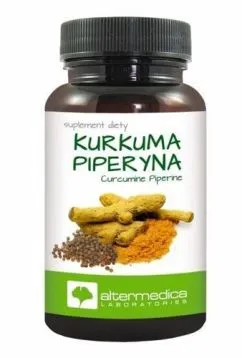 Пищевая добавка Alter Medica Куркума Пиперин 60 капсул для пищеварения (5907530440748)
