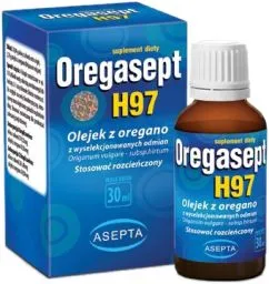 Пищевая добавка Asepta Oregasept H97 Масло орегано 30 мл (5907771496047)