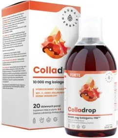 Пищевая добавка Aura Herbals Colladrop Forte 10000 мг 500 мл (5902479612935)