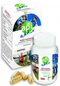 Пищевая добавка Цветочная пыльца Bartpol Api Aktive 60 таблеток (5907799203368)