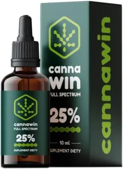 Пищевая добавка Cannawin CBD Oil 25% Полный спектр 10 мл (5904830742282)