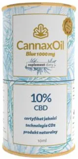Харчова добавка Cannaxoil Blue 1000 мг Олія екстракту конопель (5906395316083)