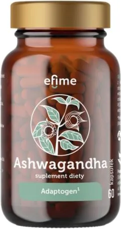 Пищевая добавка Ekamedica Ashwagandha 60 капсул Efime (5902709521884)