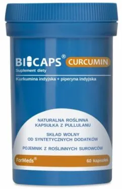 Пищевая добавка Formeds Bicaps Curcumin 60 капсул для иммунитета (5903148620039)