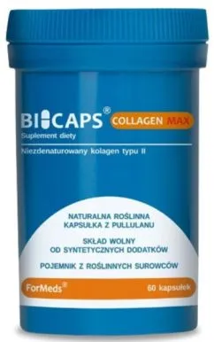 Пищевая добавка Formeds Bicaps Collagen Max 60 капсул Суставы (5903148621029)
