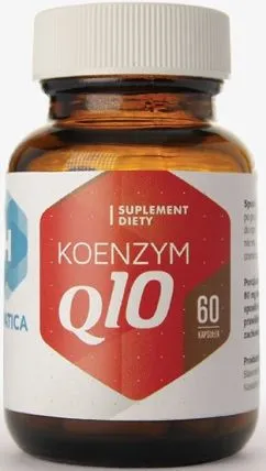 Пищевая добавка Hepatica Coenzyme Q10 60 капсул Сердечно-сосудистая система (5905279653030)