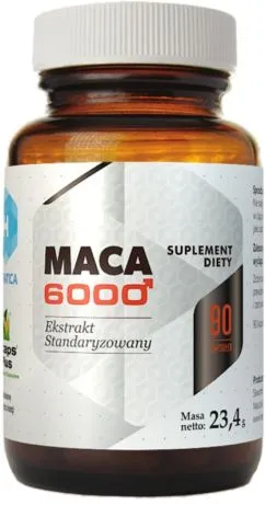 Пищевая добавка Hepatica Maca 6000 90 капсул Эндокринная система (5905279653603)