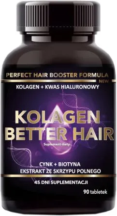 Харчова добавка Intenson Collagen Better Hair 90 таблеток (5902150289449)