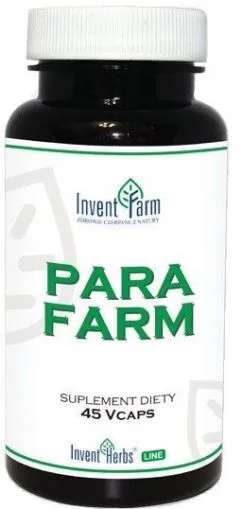 Харчова добавка Invent Farm Para Farm 45 капсул Очищає організм (5907751403270)