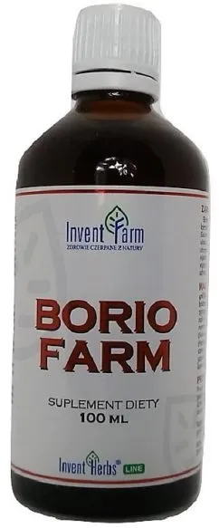 Пищевая добавка Элеутерококк колючий Invent Farm Borio Farm 100 мл (5907751403294)