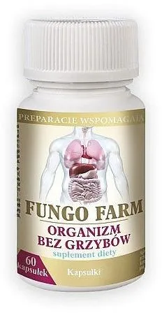 Пищевая добавка Invent Farm Fungo Farm 60 капсул Очищает организм (5907751403225)