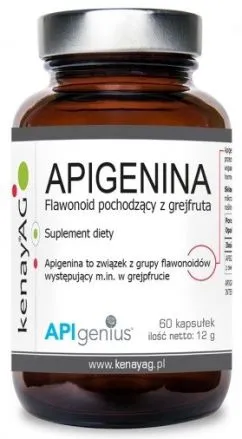 Пищевая добавка Kenay Апигенин 60 капсул (5900672153064)