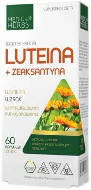 Пищевая добавка Medica Herbs Лютеин + Зеаксантин 60 капсул (5903968202231)