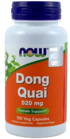 Добавка пищевая Now Foods Dong Quai 520 мг 100 капсул (733739046550)