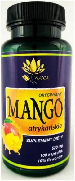 Пищевая добавка Proherbis Африканское манго 520 мг 100 капсул (5902687151837)