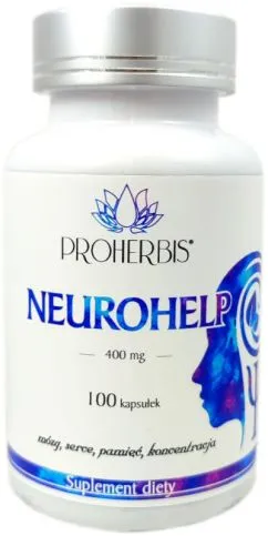 Пищевая добавка Proherbis Нейрохелп 100 капсул (5902687152155)