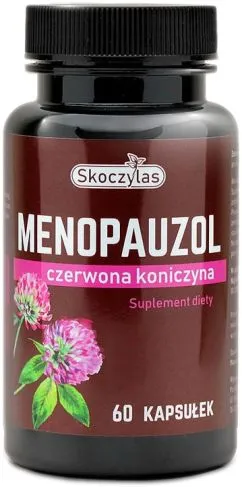 Харчова добавка Skoczylas Menopauzol 60 капсул Червона кінцівка (5903631208065)