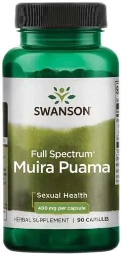 Пищевая добавка Swanson Fs Muira Puama 400 мг 90 капсул (87614111339)