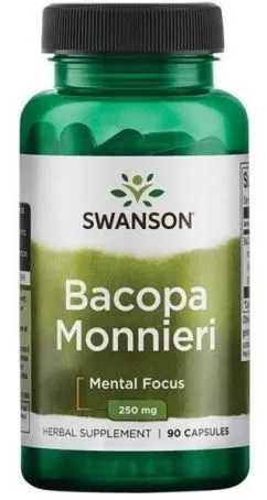 Пищевая добавка Swanson Bacopa Monniera Bacognize 250 мг 90 капсул (87614141459)