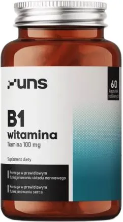 Вітамін B1 UNS 60 капсул Тіамін (5904238960011)