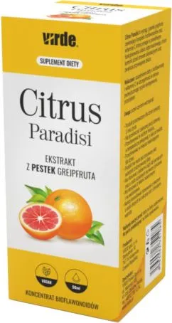 Пищевая добавка Virde Citrus Paradis 50 мл укрепляет иммунитет (8594062351085)