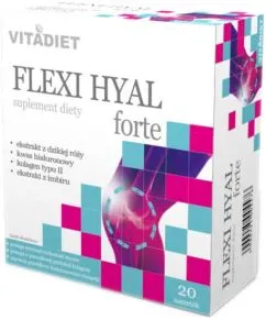 Харчова добавка Vitadiet Flexi Hyal Forte 20 пакетиків по 15 мл (5900425004476)