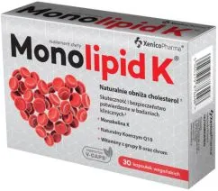 Пищевая добавка Xenico Pharma Монолипид До 30 капсул Красный рис (5905279876880)