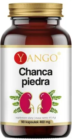 Харчова добавка Yango Chanca Piedra 460 мг 90 капсул для сечовивідної системи (5903796650495)