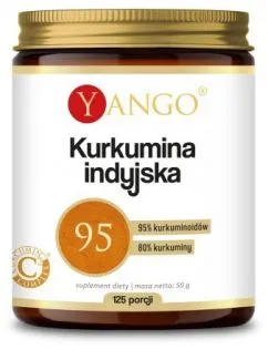 Харчова добавка Yango Indian Curcumin 50 г зміцнює імунітет (5904194060688)