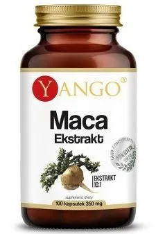 Харчова добавка Yango Maca Root 100 капсул від втоми (5905279845114)