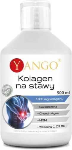 Пищевая добавка Yango Коллаген для суставов мультивитаминный 500 мл (5904194060633)