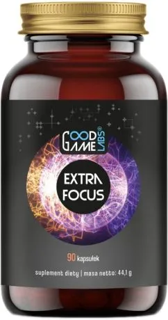 Добавка харчова Good Game Labs Extra Focus 90 капсул (5904194061852)