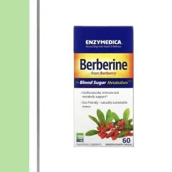 Берберин для метаболизма цукор а в крови Enzymedica 60 капсул целенаправленного действия